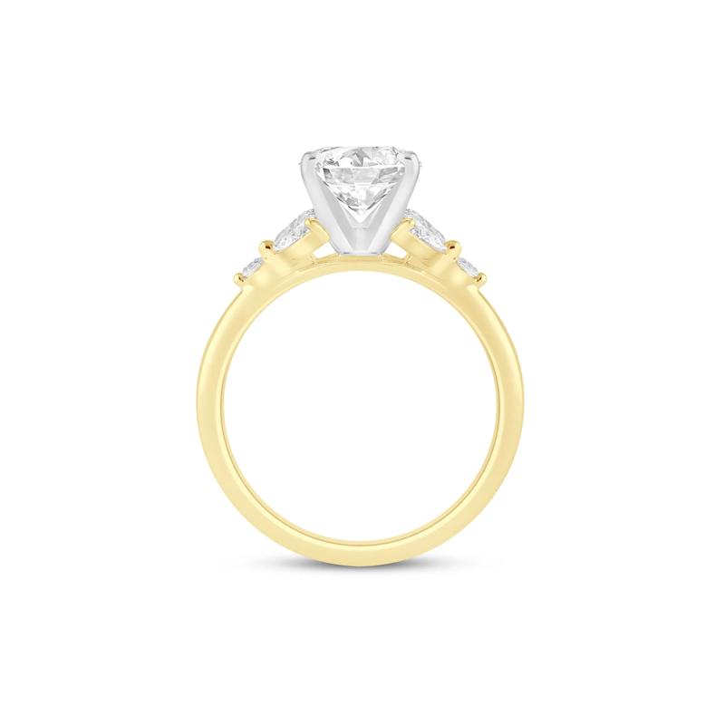 Lab Grown Diamond Semi-Mount in 14K Yellow Gold &#40;1/3 ct. tw.&#41; &#40;Setting Only&#41; – Image 5 of 6