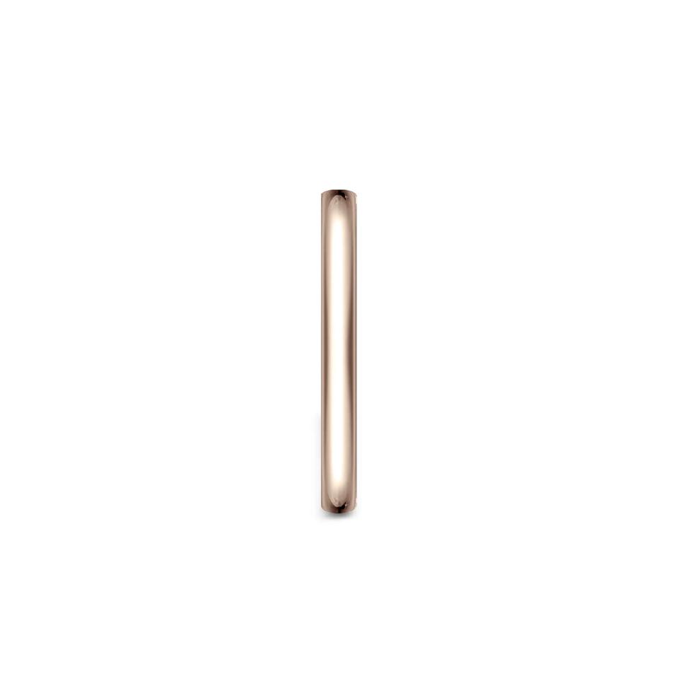 Thin Wedding Band in 14K Rose Gold, 1.2mm – Image 3 of 3