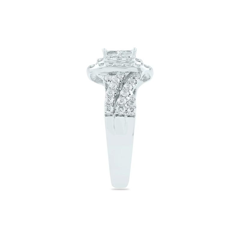 Composite Diamond Engagement Ring in 14K White Gold &#40;1 1/2 ct. tw.&#41;  – Image 3 of 4