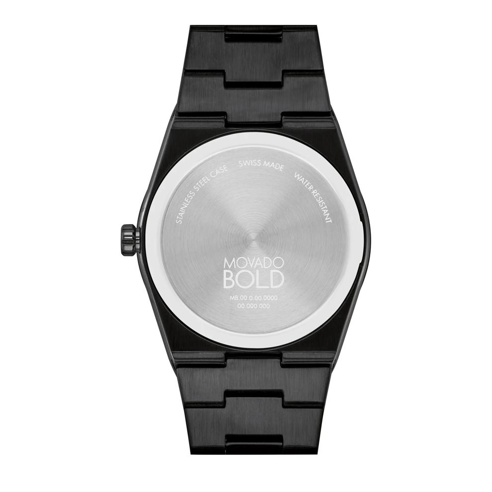 Men's Quest Watch in Black Ion-Plated Stainless Steel, 40MM – Image 3 of 3