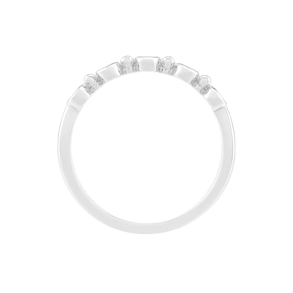 Citrine Bezel Stack Ring in Sterling Silver – Image 2 of 3