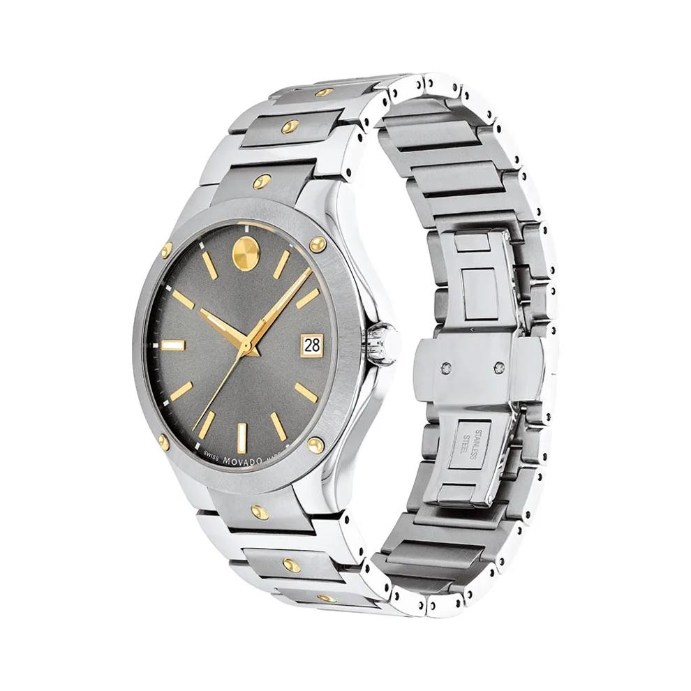 SE Gray Men&rsquo;s Watch in Stainless Steel, 41mm – Image 2 of 3