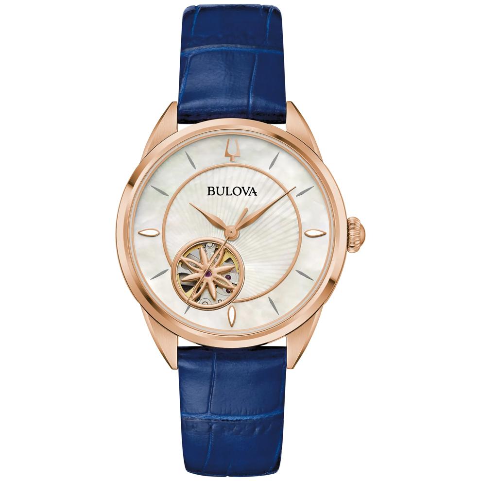 Ladies' Sutton Watch in Blue Leather – Image 1 of 3