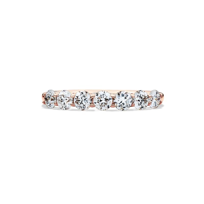 Lab Grown Diamond Band in 14K Rose Gold &#40;1 ct. tw.&#41; – Image 1 of 6