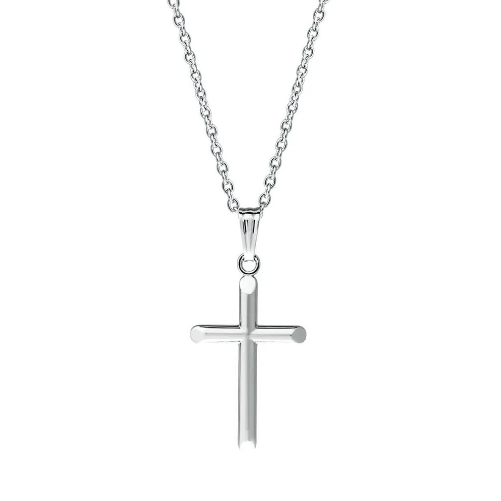 Children's Cross Pendant in Sterling Silver – Image 1 of 1