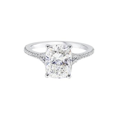 Lab Grown Diamond Engagement Ring in 14K Gold