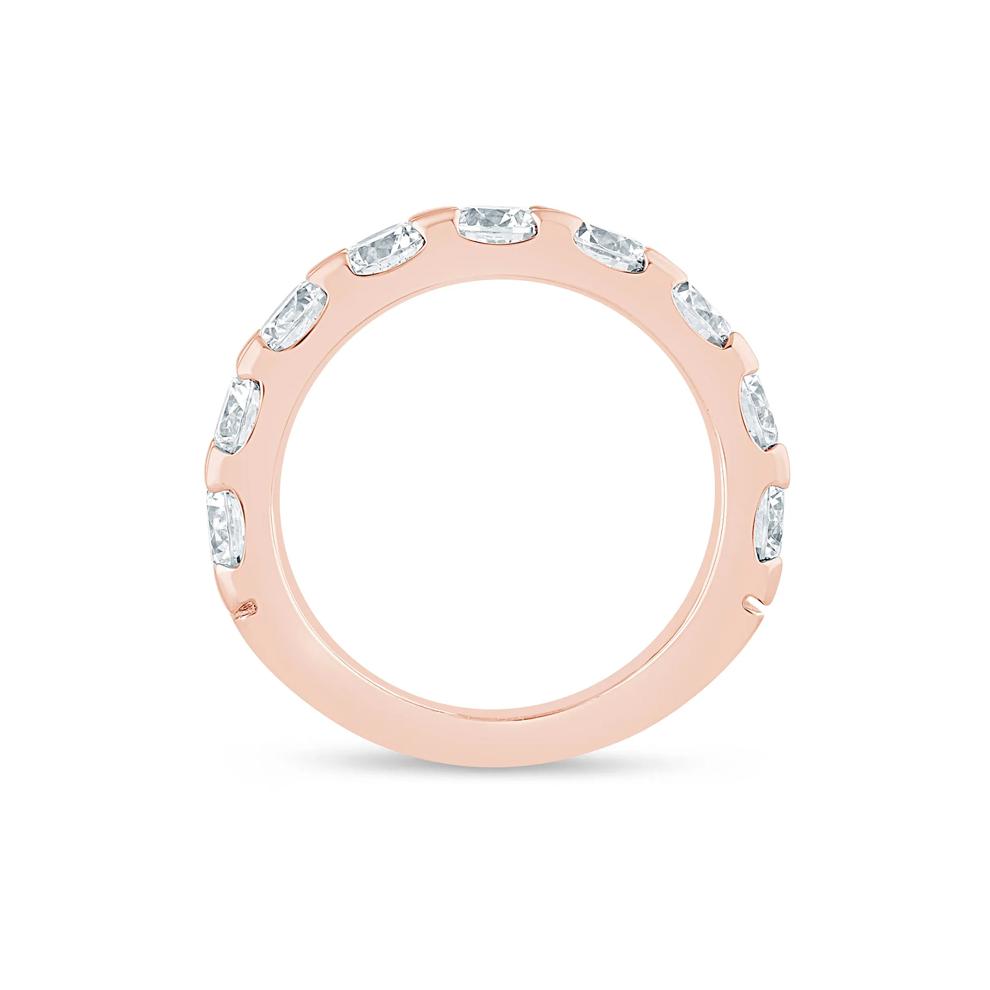 Lab Grown Diamond Wedding Band in 14K Rose Gold (3 ct. tw.) – Image 2 of 3