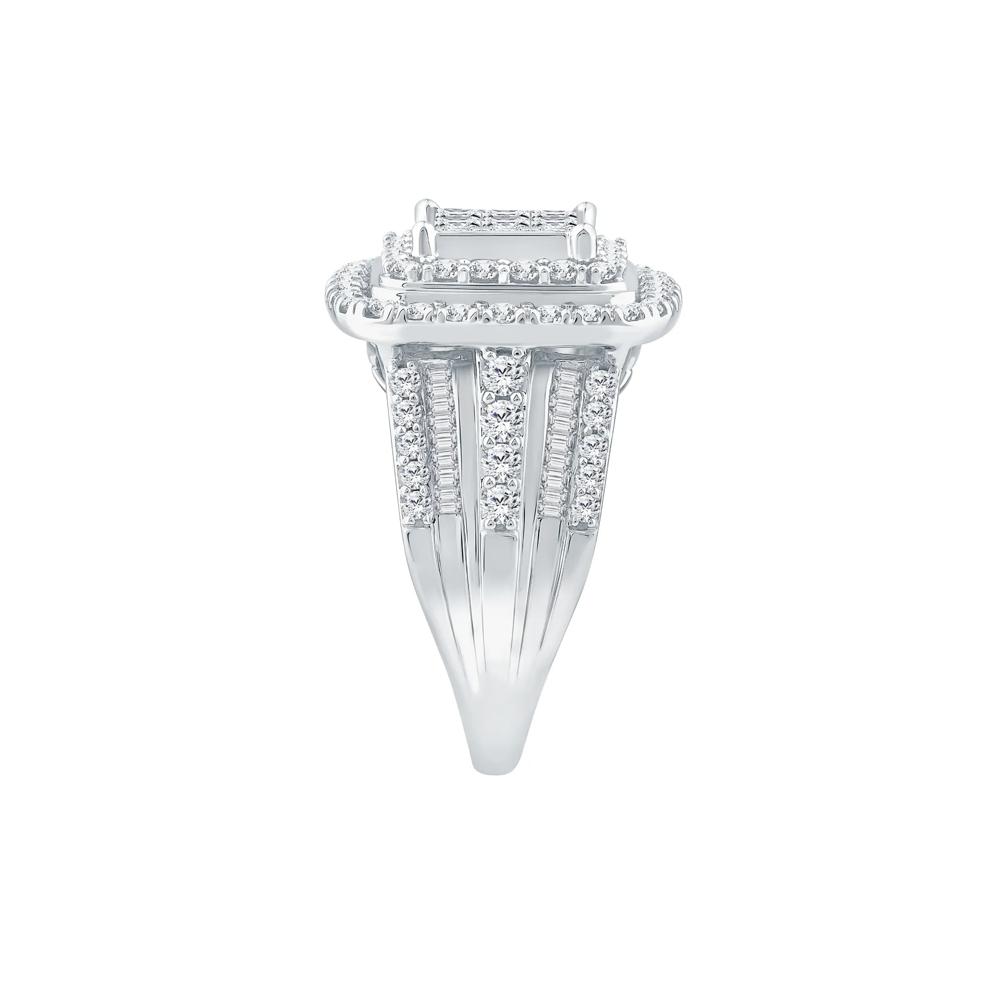 Diamond Composite Engagement Ring in 10K White Gold (2 ct. tw.) – Image 3 of 3
