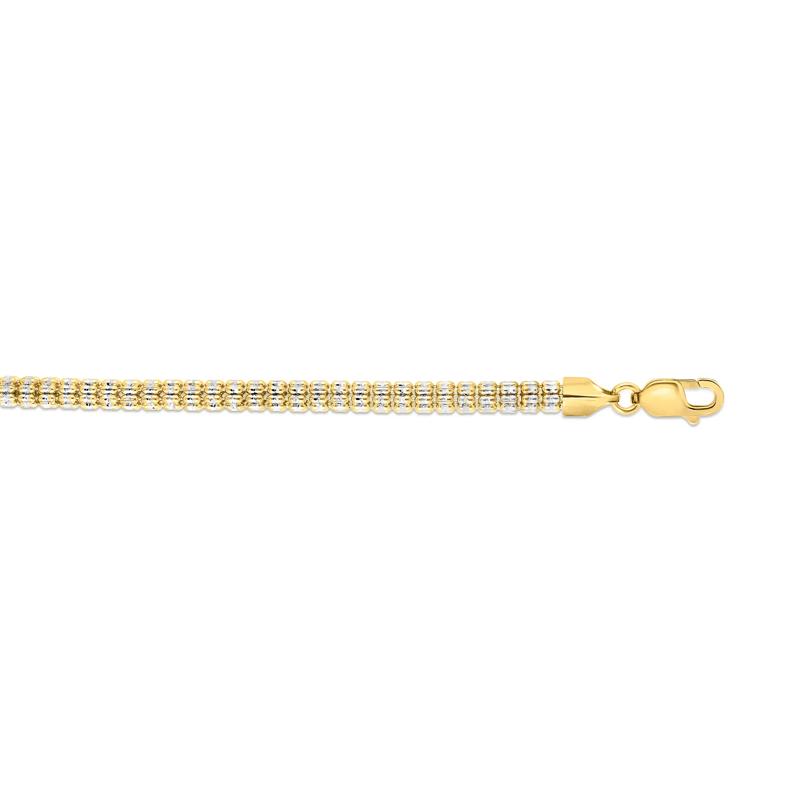 Iced Chain in 10K Yellow Gold, 4.25MM, 22&quot; – Image 2 of 3