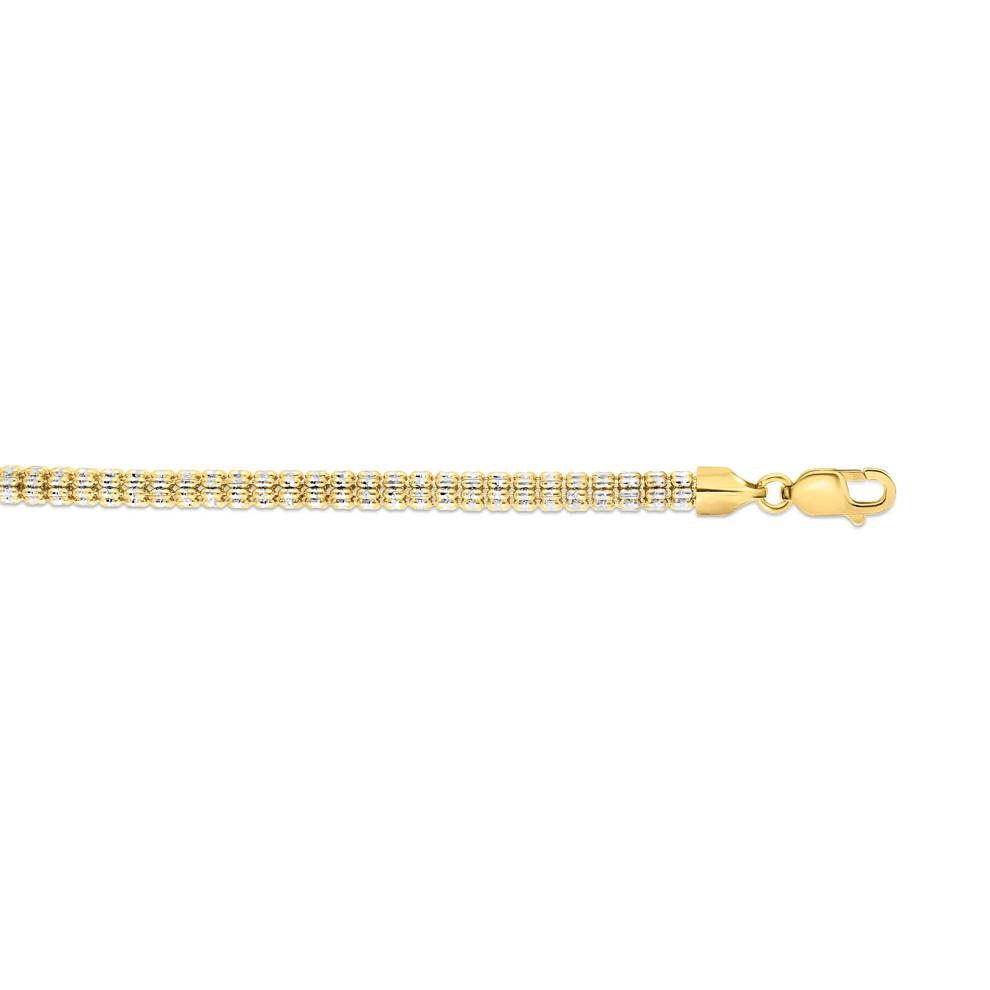 Iced Chain in 10K Yellow Gold, 4.25MM, 22" – Image 2 of 3
