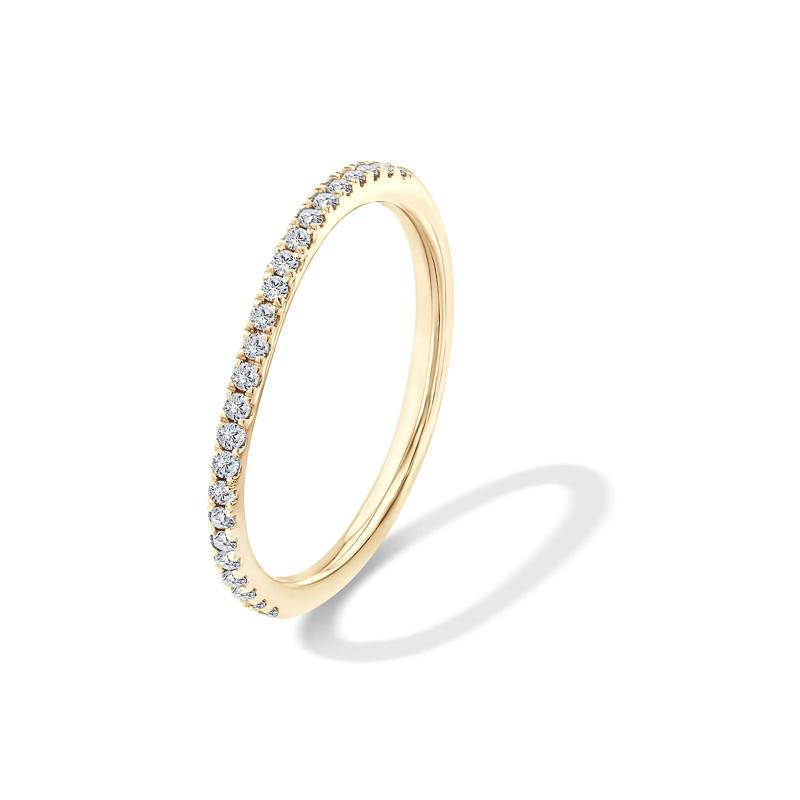 Lab Grown Diamond Princess-Cut Engagement Set in 18K Yellow Gold &#40;3 ct. tw.&#41; – Image 6 of 6