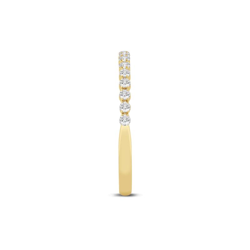 Diamond Anniversary Band in 14K Yellow Gold &#40;1/3 ct. tw.&#41; – Image 3 of 3