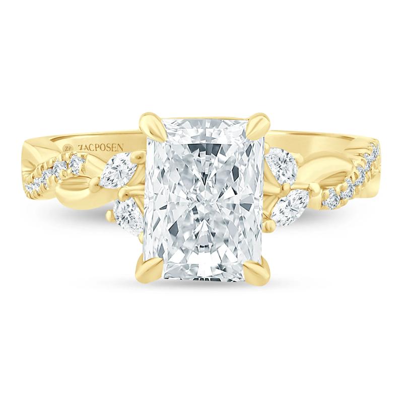 Hannah Lab Grown Diamond Engagement Ring in 14K Yellow Gold &#40;2 1/4 ct. tw.&#41; – Image 1 of 3