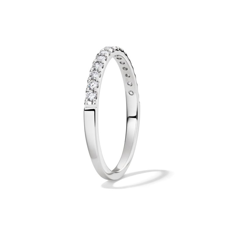 Diamond Anniversary Band in 14K White Gold (1/4 ct. tw.) – Image 3 of 4