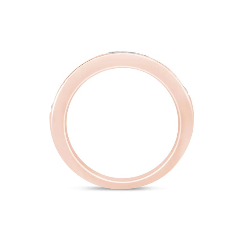 Princess-Cut Diamond Channel-Set Band in 14K Rose Gold &#40;1 ct. tw.&#41; – Image 2 of 3