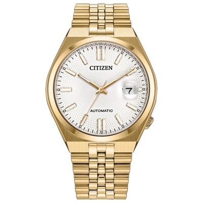 Men's Sport Luxury Tsuyosa 60 Watch in Gold-Tone Stainless Steel