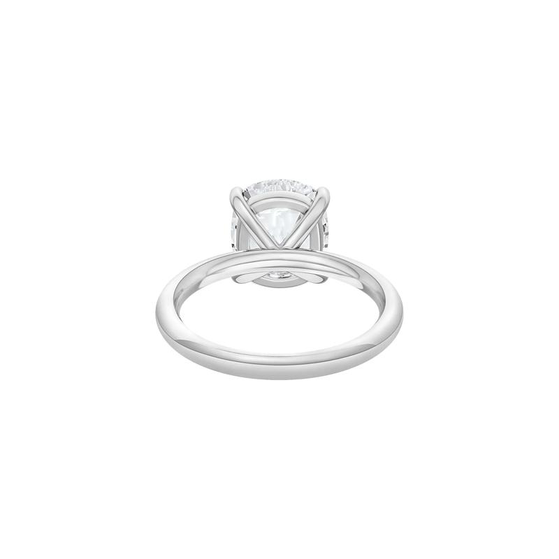 Lab Grown Diamond Elongated Cushion-Cut Engagement Ring in 14K White Gold &#40;5 ct. tw.&#41; – Image 4 of 4