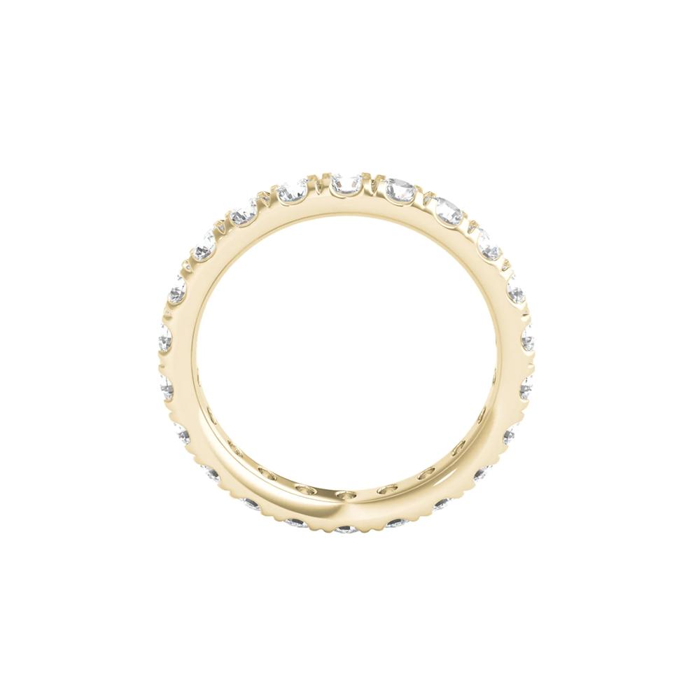 Lab Grown Diamond Comfort Fit Eternity Band in 14K Yellow Gold (2 ct. tw.) – Image 2 of 3