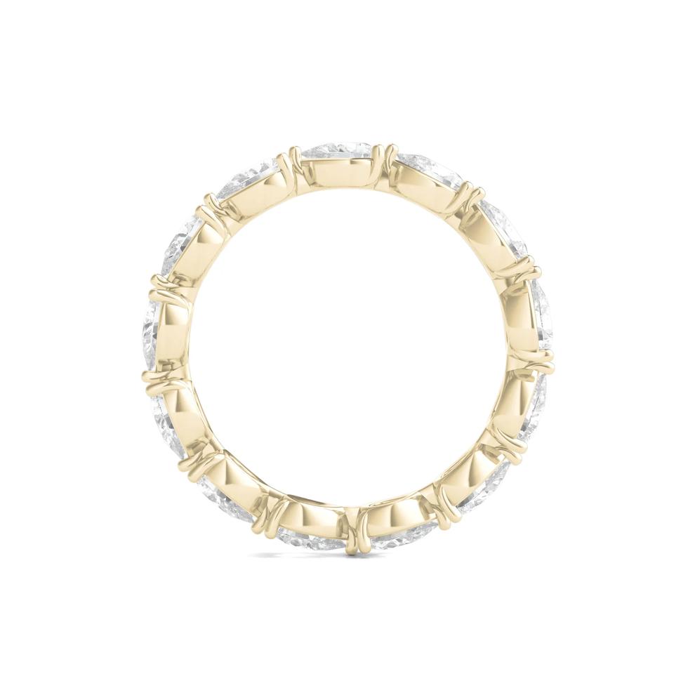 Pear-Cut Diamond Eternity Band in 14k Yellow Gold (2 ct. tw.) – Image 2 of 3