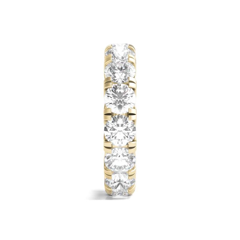 Round-Cut Diamond Eternity Band in 14k Yellow Gold &#40;6 ct. tw.&#41; – Image 3 of 3