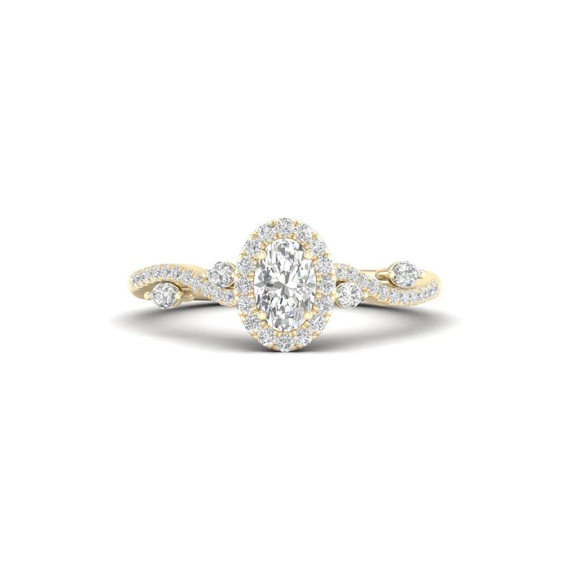 3/4 ct. tw. Diamond Engagement Ring in 14K Yellow Gold – Image 1 of 5