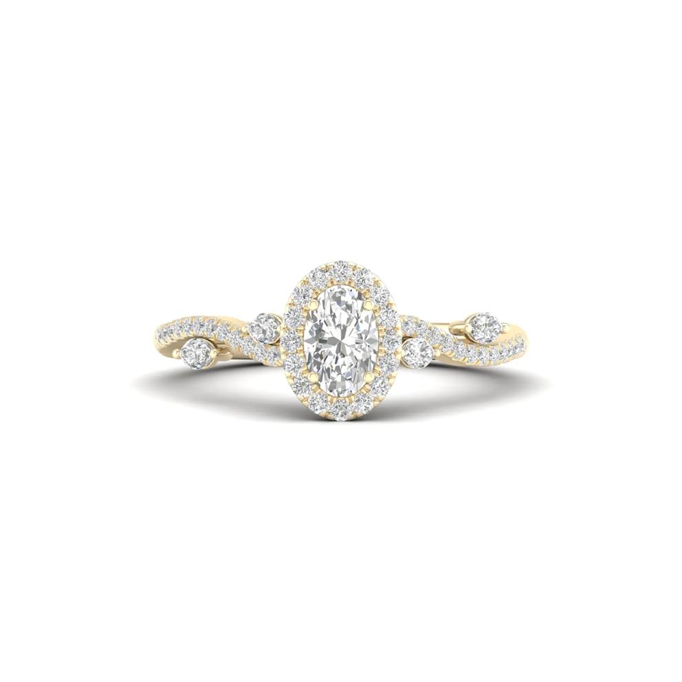 3/4 ct. tw. Diamond Engagement Ring in 14K Yellow Gold – Image 1 of 5