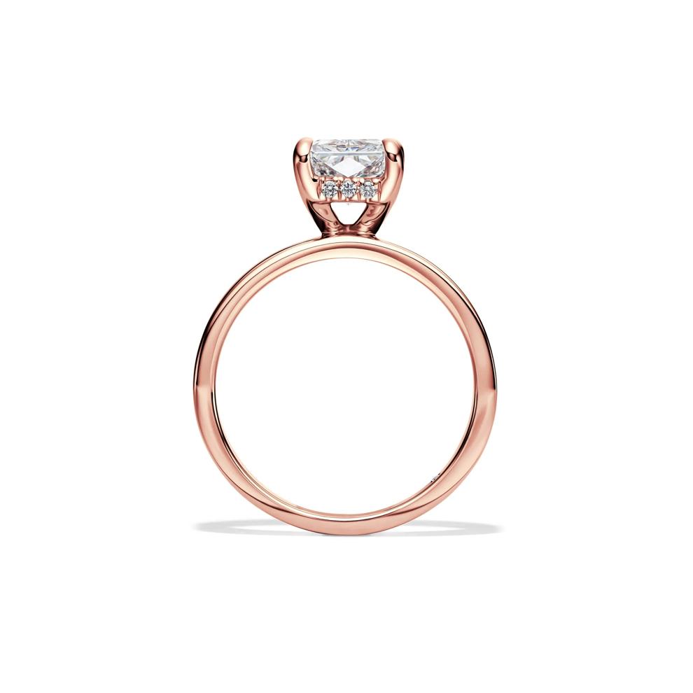 Collins Radiant-Cut Engagement Ring in 14K Rose Gold (2 1/2 ct. tw.) – Image 2 of 4