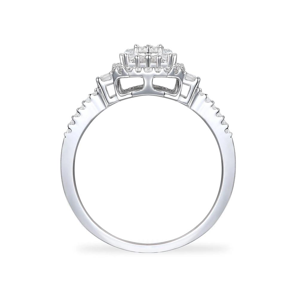 Diamond Promise Ring in Sterling Silver (1/3 ct. tw.) – Image 2 of 4