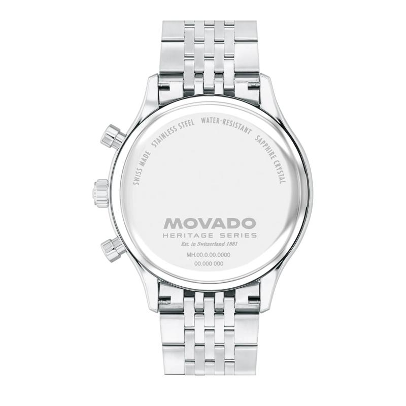 Men&rsquo;s Heritage Watch in Stainless Steel. – Image 3 of 3