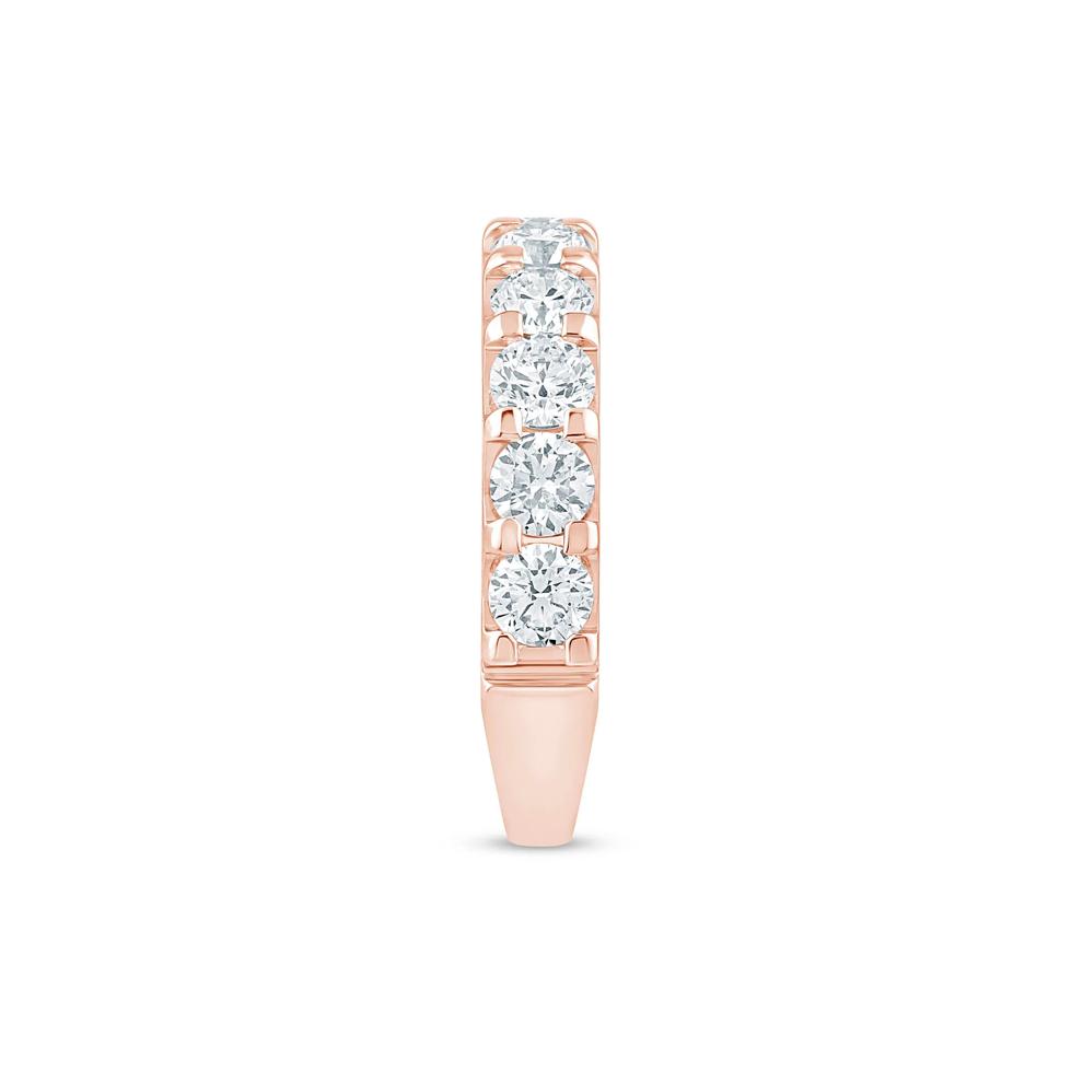 Lab Grown Diamond Wedding Band in 14K Rose Gold (2 ct. tw.) – Image 3 of 3
