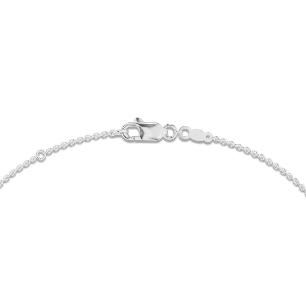 Lab Grown Diamond Radiant Solitaire Pendant in 10K White Gold (2 ct.) – Image 2 of 4