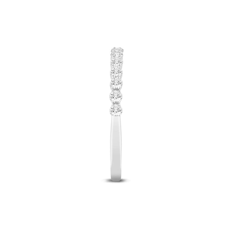 Diamond Anniversary Band in 14K White Gold (1/2 ct. tw.) – Image 3 of 3