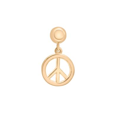 Peace Sign Bead Charm
