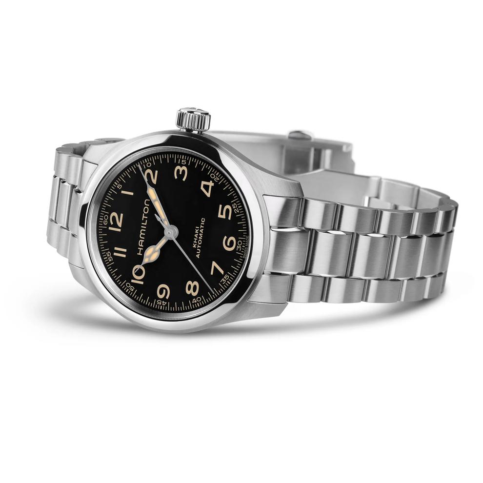 Khaki Field Murph Watch with Stainless Steel Bracelet – Image 3 of 4