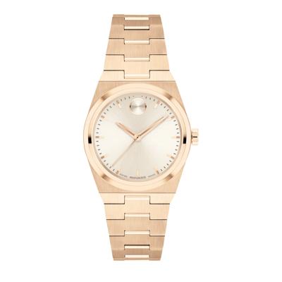 Ladies' Bold Quest Watch in Rose Gold-Tone Stainless Steel, 28MM