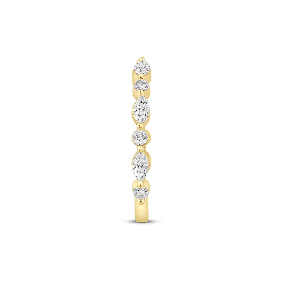 Lab Grown Diamond Open Band in 14K Yellow Gold (1/2 ct. tw.) – Image 3 of 3