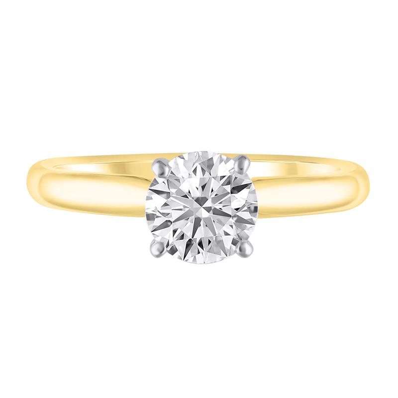 Solitaire Semi-Mount Engagement Ring &#40;Setting Only&#41; – Image 1 of 5