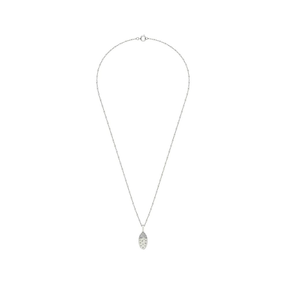 Diamond Marquise Shaped Pendant Necklace in 14K White Gold (1/4 ct. tw.) – Image 3 of 4