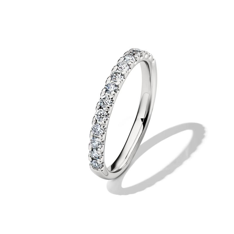 Diamond Halo Engagement Set in 14K White Gold &#40;2 ct. tw.&#41; – Image 6 of 7