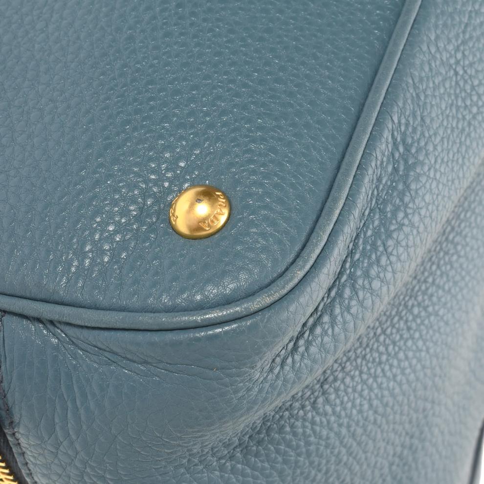 Pre-Owned Prada Vitello Daino Leather Tote Bag Small Tote – Image 7 of 8