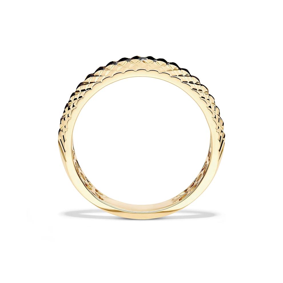 Black Diamond Band in 10K Yellow Gold (1/2 ct. tw.) – Image 2 of 4