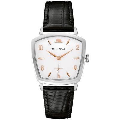 Men's Frank Sinatra Watch With a Black Leather Strap