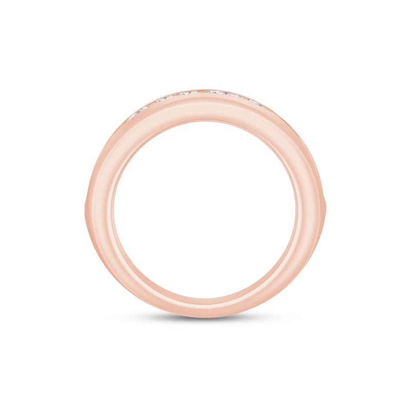 Lab Grown Diamond Channel-Set Band in 14K Rose Gold &#40;2 ct. tw.&#41; – Image 2 of 3