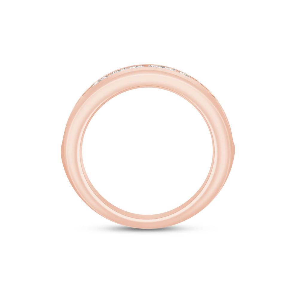 Lab Grown Diamond Channel-Set Band in 14K Rose Gold (2 ct. tw.) – Image 2 of 3