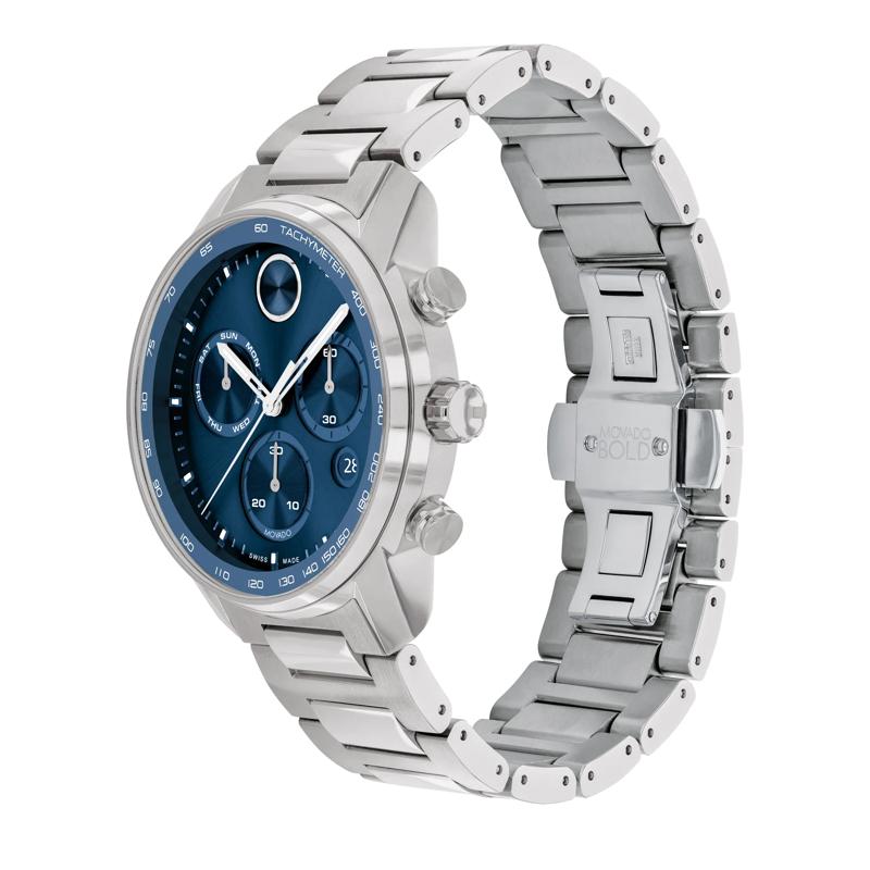 Verso Men&rsquo;s Watch in Stainless Steel, 44MM – Image 2 of 3