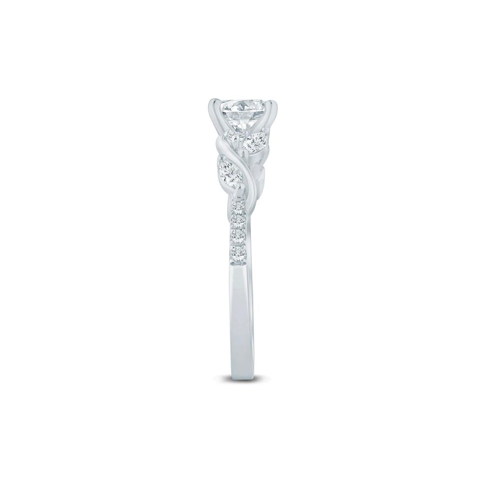 Lab Grown Diamond Marquise Semi-Mount Ring in 14K White Gold (1/3 ct. tw.) (Setting Only) – Image 5 of 6