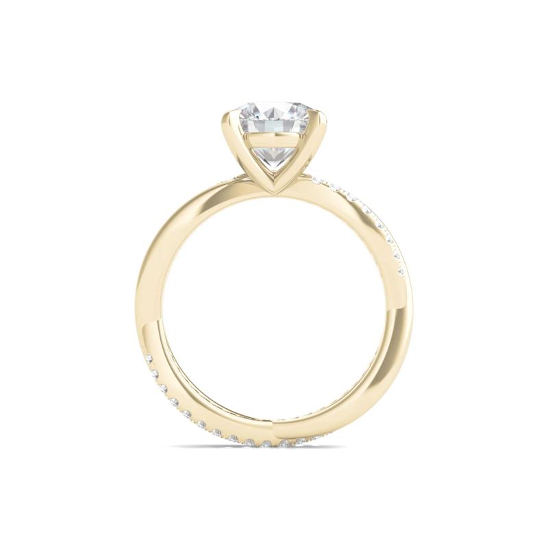 Lab Grown Diamond Engagement Ring in 14K Yellow Gold (2 1/3 ct. tw.) – Image 2 of 3