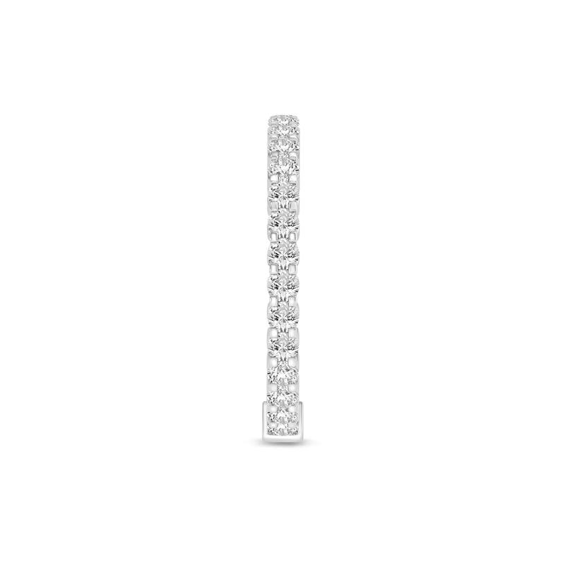 Round-Cut Sizeable Diamond Eternity Band in 14k White Gold &#40;1 ct. tw.&#41; – Image 3 of 3