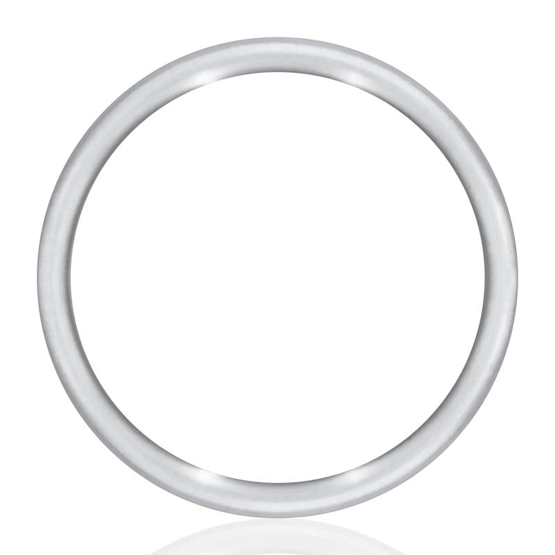 Men&rsquo;s Tantalum Coin Wedding Band in 14K Gold – Image 2 of 3