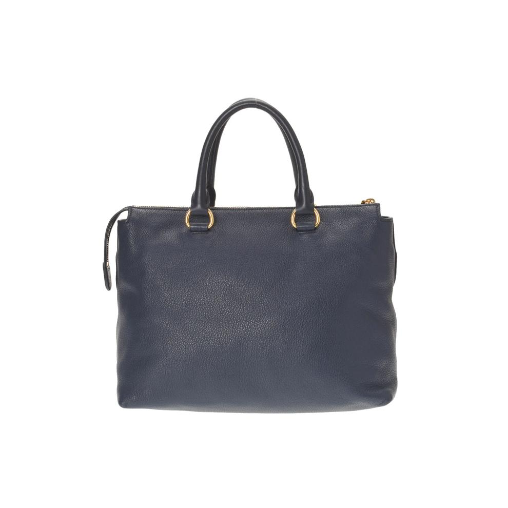Pre-Owned Prada Vitello Pocket Shopping Tote – Image 2 of 7